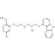 5′-Hydroxyphenyl Carvedilol (CAS 142227-51-8) - chemical structure image
