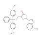 5′-O-(4,4′-Dimethoxytrityl)-2′-deoxyadenosine (CAS 17331-22-5) - chemical structure image