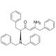 5S-2-Amino-5-dibenzylamino-4-oxo-1,6-diphenylhex-2-ene (CAS 156732-13-7) - chemical structure image