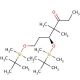 (5S)-5,7-Bis-{[tert-butyldimethylsilyl)oxy]}-4,4-dimethylheptan-3-one (CAS 187527-25-9) - chemical structure image