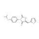 (5Z)-3-[4-(difluoromethoxy)phenyl]-5-(2-furylmethylene)-2-thioxoimidazolidin-4-one - chemical structure image