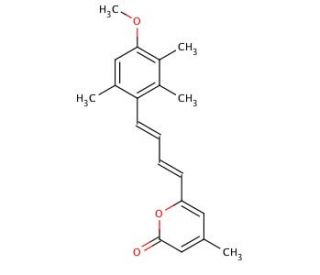 6-[(1E,3E)-4-(4-Methoxy-2,3,6-trimethylphenyl)-2-methyl-1,3-butadien-1-yl]-4-methyl-2H-pyran-2-one (CAS 1076198-46-3) - chemi