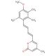 6-[(1E,3E)-4-(4-Methoxy-2,3,6-trimethylphenyl)-2-methyl-1,3-butadien-1-yl]-4-methyl-2H-pyran-2-one (CAS 1076198-46-3) - chemi