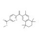 6-[(3,5,5,8,8-Pentamethyl-5,6,7,8-tetrahydronaphthalen-2-yl)ethenyl]nicotinic Acid Methyl Ester (CAS 153559-44-5) - chemical