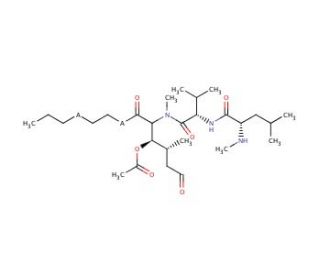 6-[(3R,4R)-3-(Acetyloxy)-N,4-dimethyl-6-oxo-L-norleucine] Cyclosporin A (CAS 121584-52-9) - chemical structure image