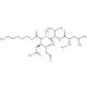6-[(3R,4R)-3-(Acetyloxy)-N,4-dimethyl-6-oxo-L-norleucine] Cyclosporin A (CAS 121584-52-9) - chemical structure image