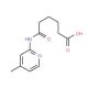 6-[(4-Methylpyridin-2-yl)amino]-6-oxohexanoic acid - chemical structure image