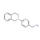 [6-(1,2,3,4-tetrahydroisoquinolin-2-yl)pyridin-3-yl]methanamine - chemical structure image