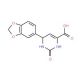 6-(1,3-Benzodioxol-5-yl)-2-oxo-1,2,3,6-tetrahydro-4-pyrimidine carboxylic acid - chemical structure image
