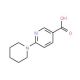 6-(1-Piperidinyl)pyridine-3-carboxylic acid (CAS 120800-50-2) - chemical structure image