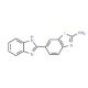 6-(1H-Benzoimidazol-2-yl)-benzothiazol-2-ylamine - chemical structure image