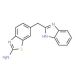 6-(1H-Benzoimidazol-2-ylmethyl)-benzothiazol-2-ylamine - chemical structure image