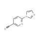 6-(1H-Imidazol-1-yl)nicotinonitrile (CAS 923156-23-4) - chemical structure image