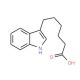 6-(1H-indol-3-yl)hexanoic acid (CAS 25177-65-5) - chemical structure image