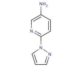 6-(1H-pyrazol-1-yl)pyridin-3-amine - chemical structure image