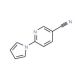 6-(1H-Pyrrol-1-yl)nicotinonitrile - chemical structure image