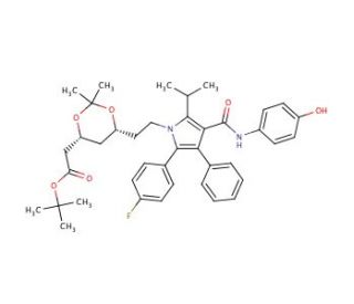 (6-{2-[2-(4-Fluoro-phenyl)-4-(4-hydroxy-phenylcarbamoyl)-5-isopropyl-3-phenyl-pyrrol-1-yl]-ethyl}-2,2-dimethyl-[1,3]-dioxane-