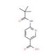 6-(2,2-Dimethyl-propionylamino)-nicotinic acid (CAS 898561-66-5) - chemical structure image