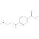 6-[(2-Aminoethyl)amino]nicotinic acid (CAS 904815-02-7) - chemical structure image