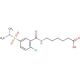 6-({2-chloro-5-[(dimethylamino)sulfonyl]benzoyl}amino)hexanoic acid - chemical structure image