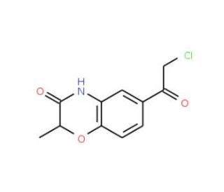 6-(2-Chloro-acetyl)-2-methyl-4H-benzo[1,4]oxazin-3-one - chemical structure image
