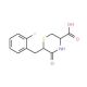 6-(2-fluorobenzyl)-5-oxothiomorpholine-3-carboxylic acid - chemical structure image