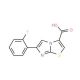 6-(2-Fluorophenyl)imidazo[2,1-b][1,3]thiazole-3-carboxylic acid (CAS 912770-16-2) - chemical structure image