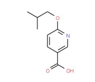 6-(2-methylpropoxy)pyridine-3-carboxylic acid - chemical structure image