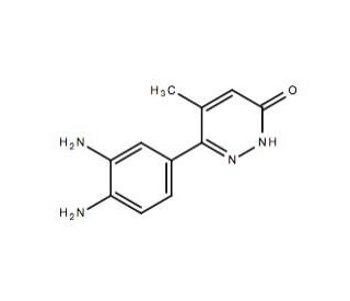 6-(3,4-Diaminophenyl)-5-methyl-pyridazin-3(2H)-one Hydrochloride - chemical structure image