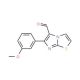 6-(3-Methoxy-phenyl)-imidazo[2,1-b]thiazole-5-carbaldehyde - chemical structure image