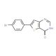 6-(4-Bromo-phenyl)-3H-thieno[3,2-d]pyrimidin-4-one - chemical structure image