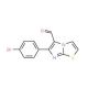 6-(4-Bromophenyl)imidazo[2,1-b][1,3]thiazole-5-carbaldehyde (CAS 451485-66-8) - chemical structure image