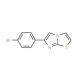 6-(4-Bromophenyl)imidazo[2,1-b]thiazole (CAS 7120-13-0) - chemical structure image