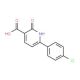 6-(4-Chloro-phenyl)-2-oxo-1,2-dihydro-pyridine-3-carboxylic acid - chemical structure image