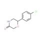 6-(4-Chlorophenyl)-3-morpholinone (CAS 5196-95-2) - chemical structure image