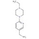 [6-(4-ethylpiperazin-1-yl)pyridin-3-yl]methanamine - chemical structure image
