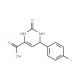 6-(4-Fluoro-phenyl)-2-oxo-1,2,3,6-tetrahydro-pyrimidine-4-carboxylic acid - chemical structure image