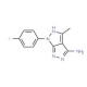 6-(4-fluorophenyl)-4-methyl-1H,6H-[1,2]diazolo[3,4-c]pyrazol-3-amine - chemical structure image