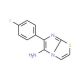 6-(4-fluorophenyl)imidazo[2,1-b][1,3]thiazol-5-amine - chemical structure image