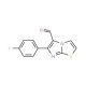 6-(4-Fluorophenyl)imidazo[2,1-b]thiazole-5-carboxaldehyde (CAS 134670-30-7) - chemical structure image