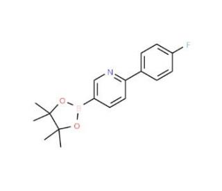 6-(4-Fluorophenyl)pyridine-3-boronic acid pinacol ester (CAS 1073354-81-0) - chemical structure image