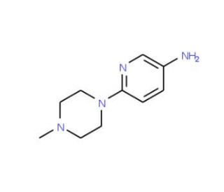 6-(4-Methylpiperazin-1-yl)pyridin-3-amine (CAS 55403-35-5) - chemical structure image