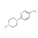 6-(4-Methylpiperazin-1-yl)pyridin-3-amine (CAS 55403-35-5) - chemical structure image