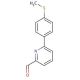 6-[4-(Methylthio)phenyl]-2-pyridinecarboxaldehyde (CAS 834884-85-4) - chemical structure image