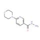 6-(4-Morpholino)nicotinohydrazide (CAS 388088-71-9) - chemical structure image