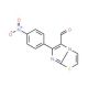6-(4-Nitro-phenyl)-imidazo[2,1-b]thiazole-5-carboxaldehyde - chemical structure image