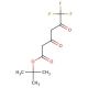 6,6,6-Trifluoro-3,5-dioxo-hexanoic acid, 1,1-dimethylethyl ester (CAS 387866-39-9) - chemical structure image