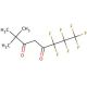6,6,7,7,8,8,8-Heptafluoro-2,2-dimethyl-3,5-octanedione 的分子结构, CAS编号: 17587-22-3 6,6,7,7,8,8,8-Heptafluoro-2,2-dimethyl-3,5-octanedione (CAS 17587-22-3) - chemical structure image