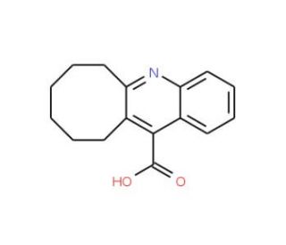 6,7,8,9,10,11-hexahydrocycloocta[b]quinoline-12-carboxylic acid - chemical structure image