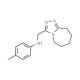 (6,7,8,9-Tetrahydro-5H-[1,2,4]triazolo[4,3-a]azepin-3-ylmethyl)-p-tolyl-amine - chemical structure image